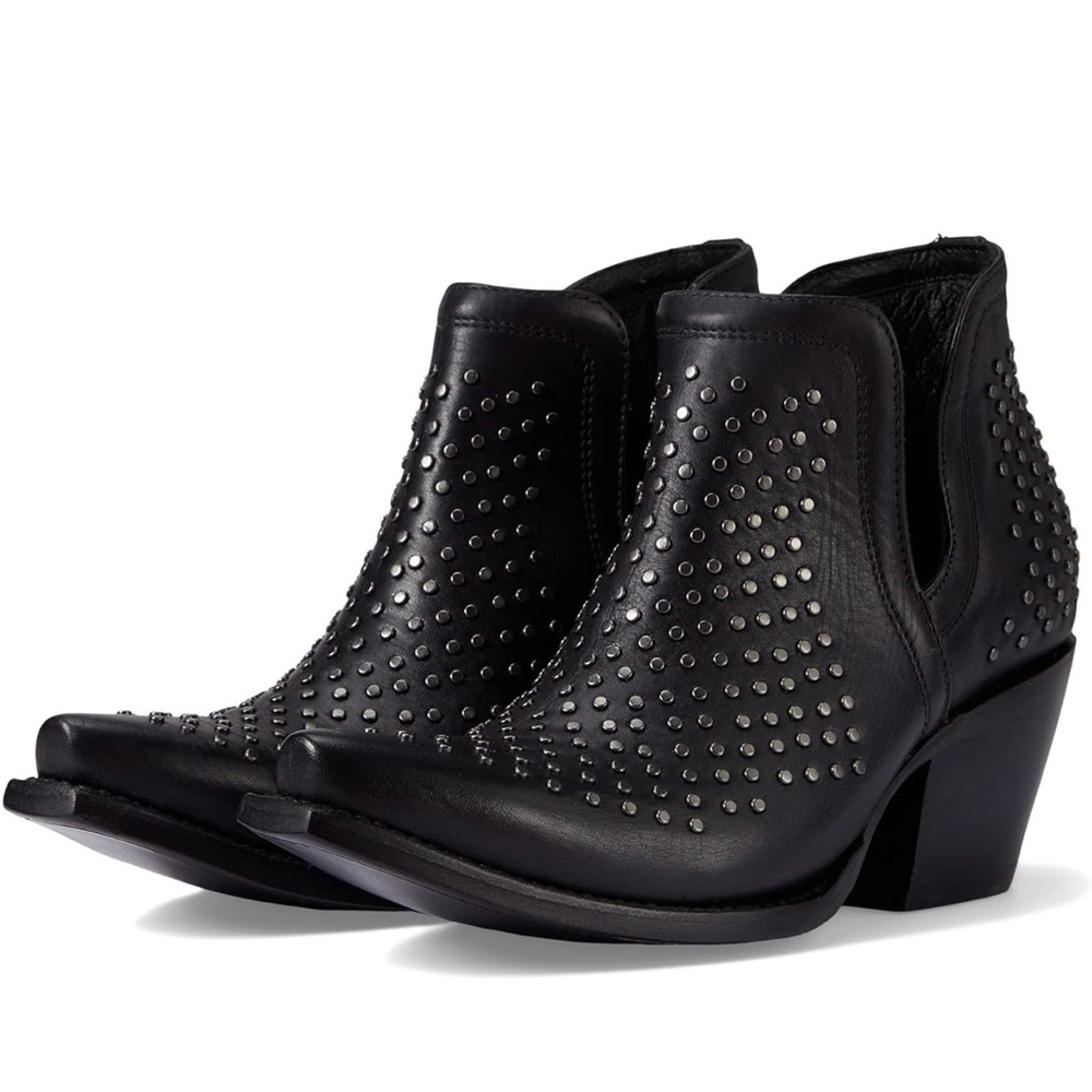 Studded Black Ankle Boots Ariat Dixon